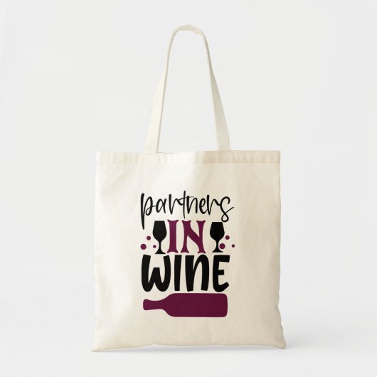 Wijnpartners Tote Bag (Voorkant)