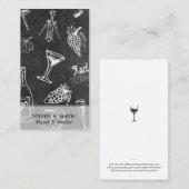 wijnpatroonlei | Sommelier Visitekaartje (Voorkant / Achterkant)