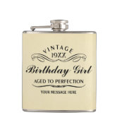 wijnPersoon Funny Birthday Flask Heupfles (Voorkant)