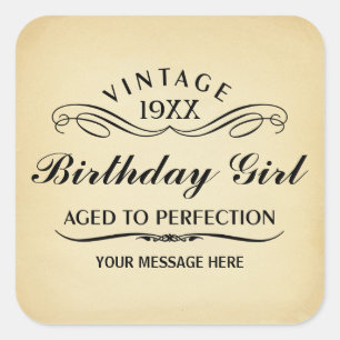  wijnpersoon Grappige Verjaardag Sticker