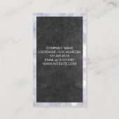 Wijnpictogram | Achtergrond van Rock Visitekaartje (Achterkant)