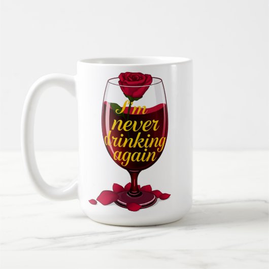 Wijnprijsopgave Koffiemok (Links)