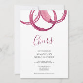 Wijnproeverij Aanpasbare Uitnodigingen (Voorkant)