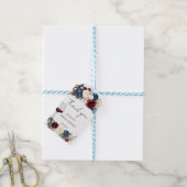 Wijnproeverij Bruidsfeest Bedankjes Gift Tags Cadeaulabel (Met Touw)