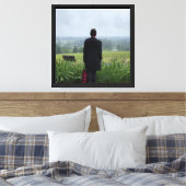 Wijnproeverij Canvas Afdruk (Insitu (Slaapkamer))
