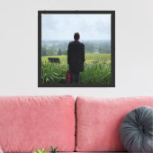 Wijnproeverij Canvas Afdruk (Insitu (Woonkamer))