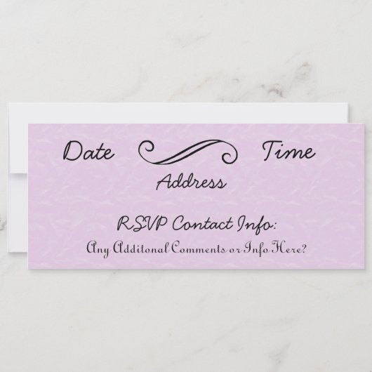 Wijnproeverij douche of feestuitnodiging druiven kaart (Achterkant)