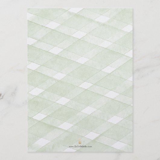 Wijnproeverij Eetmenu | Hydrangeas Menu (Achterkant)