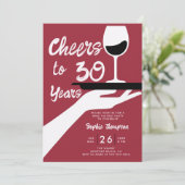 Wijnproeverij Elegant Casual Wijnmakerij 30e Verja Kaart (Staand voorkant)