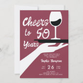 Wijnproeverij Elegant Casual Wijnmakerij 50e Verja Kaart (Voorkant)