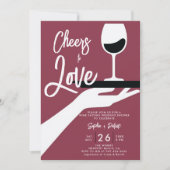 Wijnproeverij Elegant Casual Wijnmakerij Couple Sh Kaart (Voorkant)