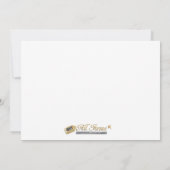 Wijnproeverij Evenement Flat Invitation Kaart (Achterkant)