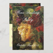 WIJNPROEVERIJ FEESTJE OP DE OUWE WIJNBERG KAART (Voorkant / Achterkant)