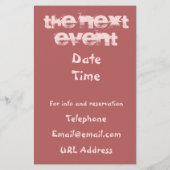 Wijnproeverij Flyer (Achterkant)