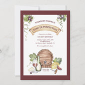 Wijnproeverij Kaart (Voorkant)