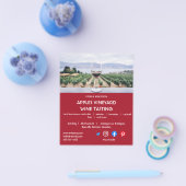 wijnproeverij liefdadigheidsinstelling vineyard fo flyer (Enkel)