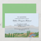 Wijnproeverij of wijnmakerij-rondleiding kaart (Voorkant / Achterkant)