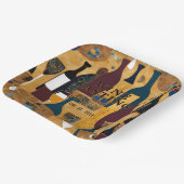 wijnproeverij papieren bordje (Gebogen)