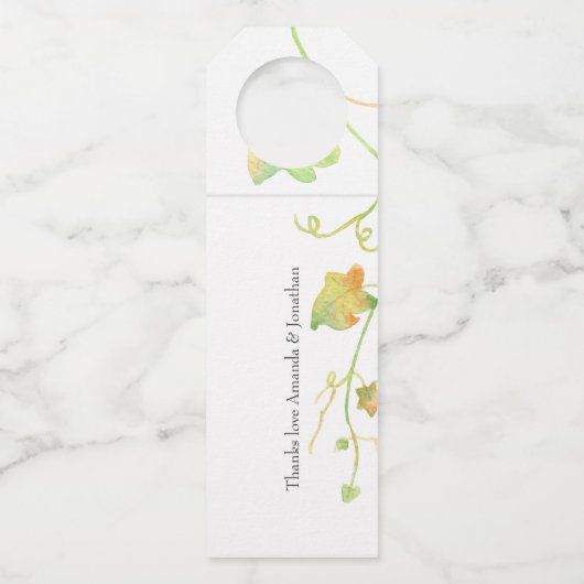 Wijnproeverij Proost op Liefde Flessenhanger (Achterkant)