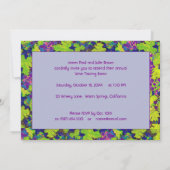 Wijnproeverij uitnodiging "Mighty Winemaker" (Achterkant)