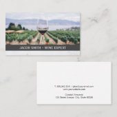 wijnproeverij | wijnmakerij visitekaartje (Voorkant / Achterkant)