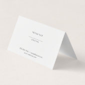 Wijnproeverijen | Marmer | Wijnopener Visitekaartje (Achterkant)