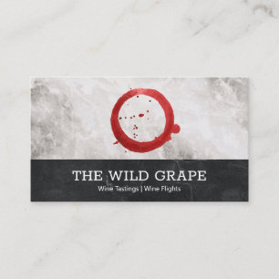 Wijnproeverijen   Marmer   Wijnvlek Visitekaartje