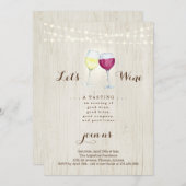 Wijnproeverijfeest Kaart (Voorkant / Achterkant)