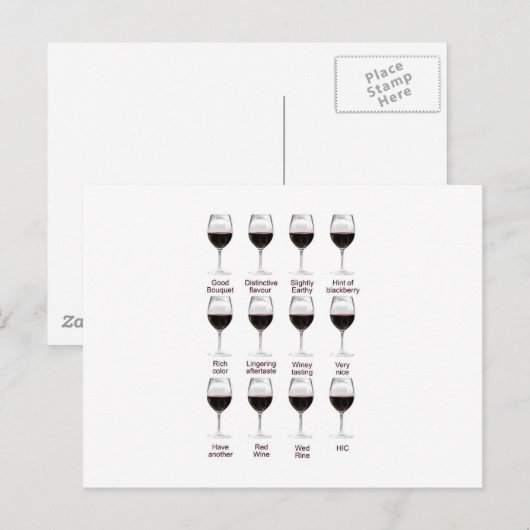 Wijnprothese Briefkaart (Voorkant / Achterkant)