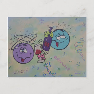 Wijnprothese Feestdagenkaart