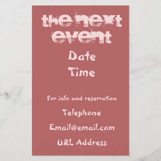 Wijnprothese Flyer (Achterkant)