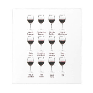 Wijnprothese Notitieblok