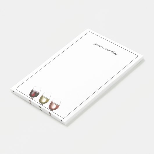 Wijnprothese Post-it® Notes (Schuin)