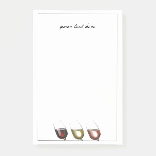 Wijnprothese Post-it® Notes (Voorkant)