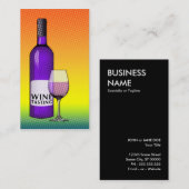 wijnprothese visitekaartje (Voorkant / Achterkant)