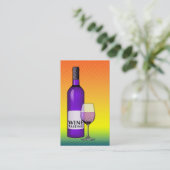 wijnprothese visitekaartje (Staand voorkant)