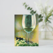 Wijnreflecties Briefkaart (Staand voorkant)