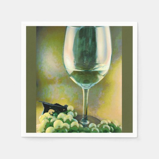Wijnreflecties Servet (Voorkant)