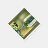 Wijnreflecties Servet (Hoek)