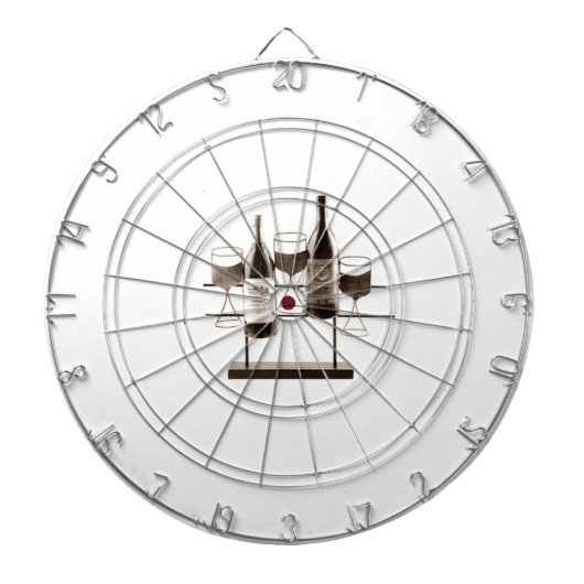 WIJNREK DART BOARD DARTBORD (Voorkant)