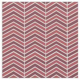 Wijnrood Chevron Patroon Stof