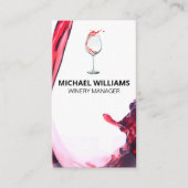 wijnschenking | wijnplons visitekaartje (Voorkant)