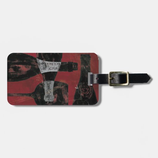 Wijnselectie Bagagelabel (Voorkant horizontaal)