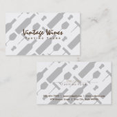 wijnset | VINTAGE Visitekaartje (Voorkant / Achterkant)