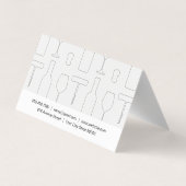 Wijnset Visitekaartje (Achterkant)