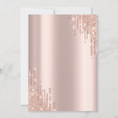 Wijnsmaak Druiven Roos Gold Brunch & Bubble Kaart (Achterkant)