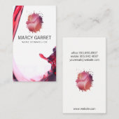 wijnspat | Wijnschenking Visitekaartje (Voorkant / Achterkant)