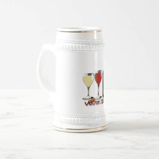 Wijnstang — Wijnstaal Bierpul (Voorkant links)