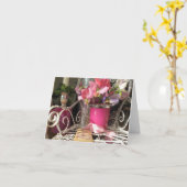 Wijnstebliefoto Notitiekaart (Gele Bloem)