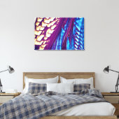 Wijnsteenzuur Crystals Canvas Afdruk (Insitu (Slaapkamer))